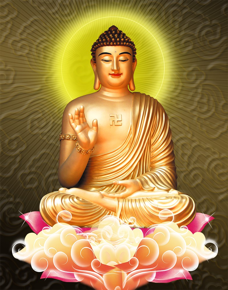 Hình ảnh Phật A Di Đà 3D