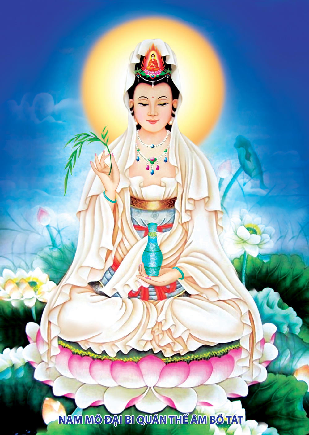 Hình ảnh Phật Quan Thế Âm Bồ Tát đẹp