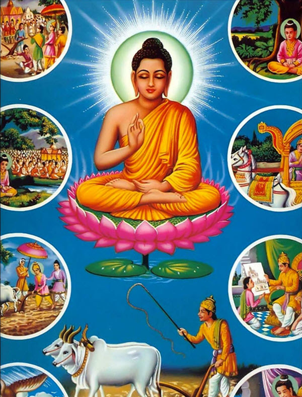 Hình ảnh về cuộc sống của Phật Thích Ca Mâu Ni