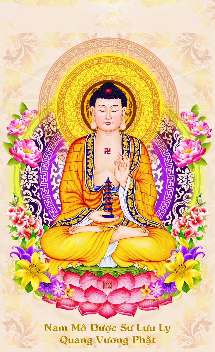 Hình nền Phật Dược Sư lưu ly